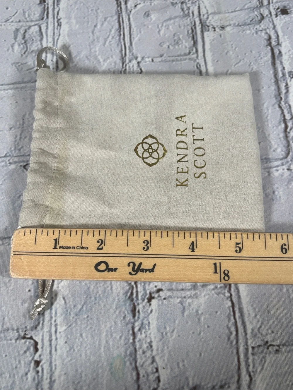 Kendra Scott Dust Bag Drawstring Bag Only